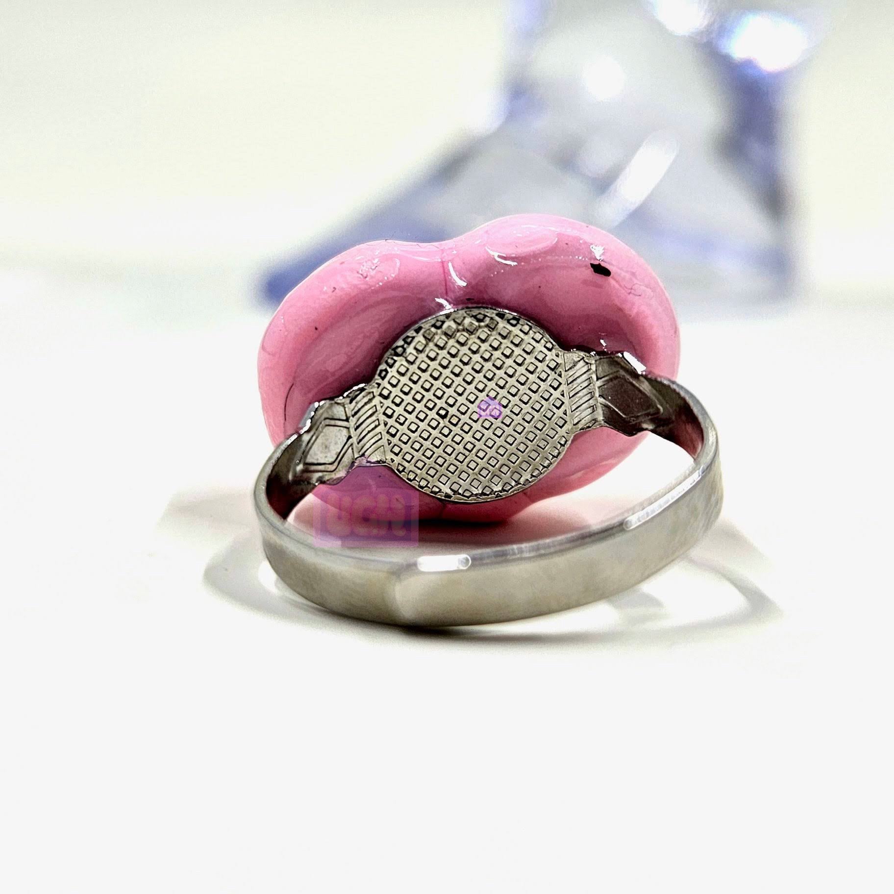 adult booty butt ass quality bold unique ring pastel pink